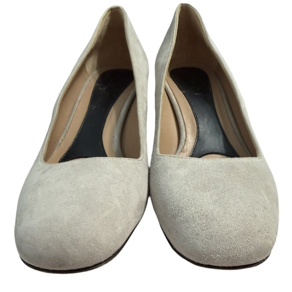 Marni Leather Suede Round Toe Short Block Heels Size 8 - Picture 3 of 8